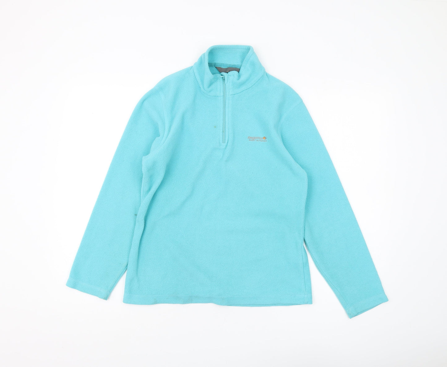 Regatta Women's Blue Hooded Fleece Sweatshirt Size 10