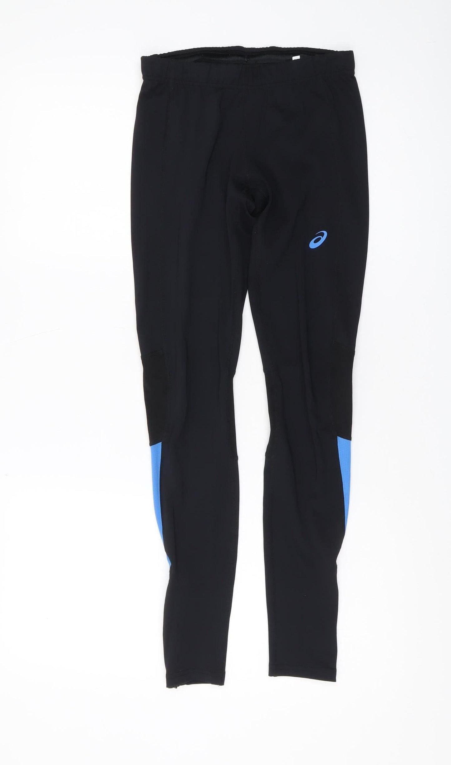 Asics Women's Black and Blue XS Compression Leggings