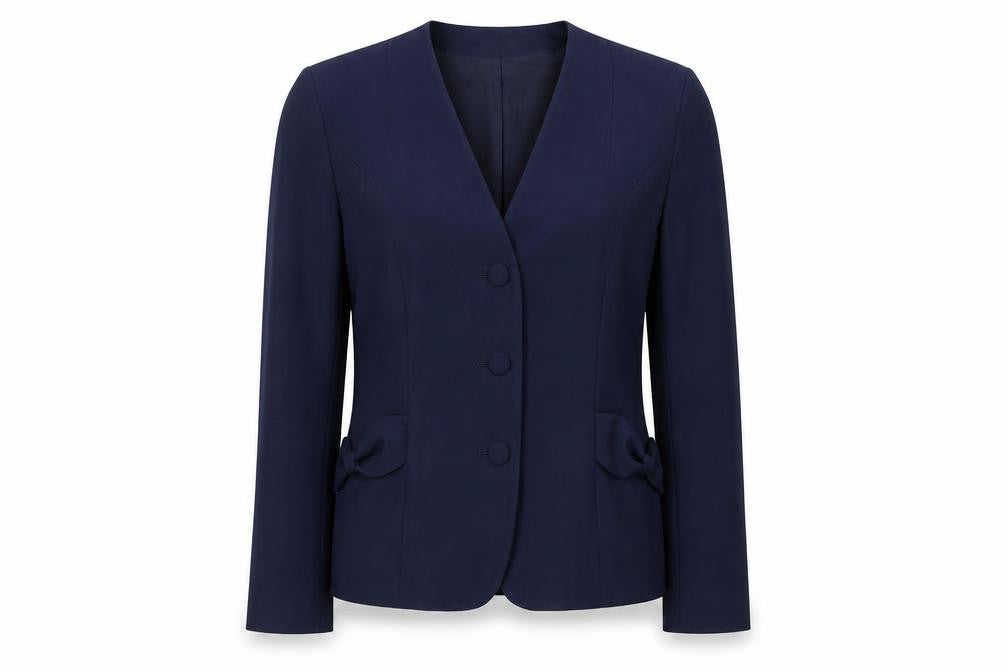 Womens UK Size 10 Laura Ashley Regular Blue Blazer
