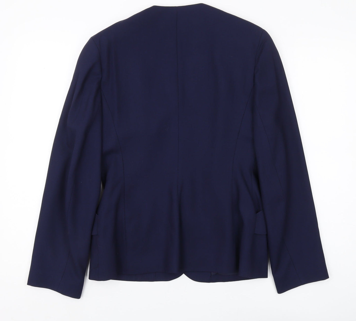 Womens UK Size 10 Laura Ashley Regular Blue Blazer