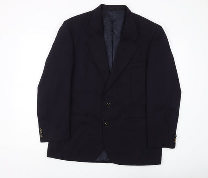 Mens UK Size 40 Centaur Regular Blue Suit Jacket