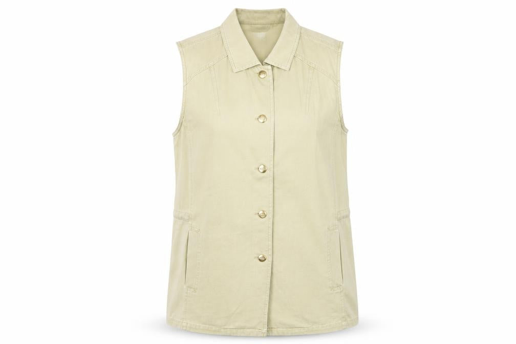 Womens UK Size 10 Viyella Beige