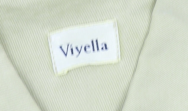 Womens UK Size 10 Viyella Beige