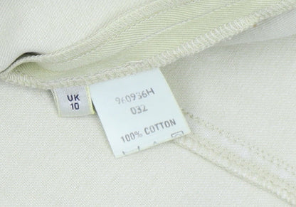 Womens UK Size 10 Viyella Beige