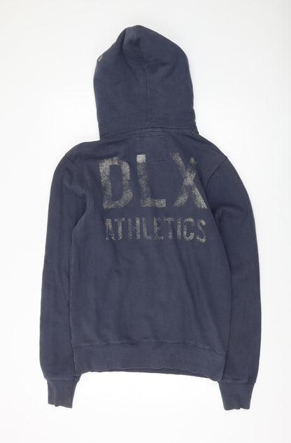 Mens UK Size S SoulCal & Co Blue Pullover Hoodie