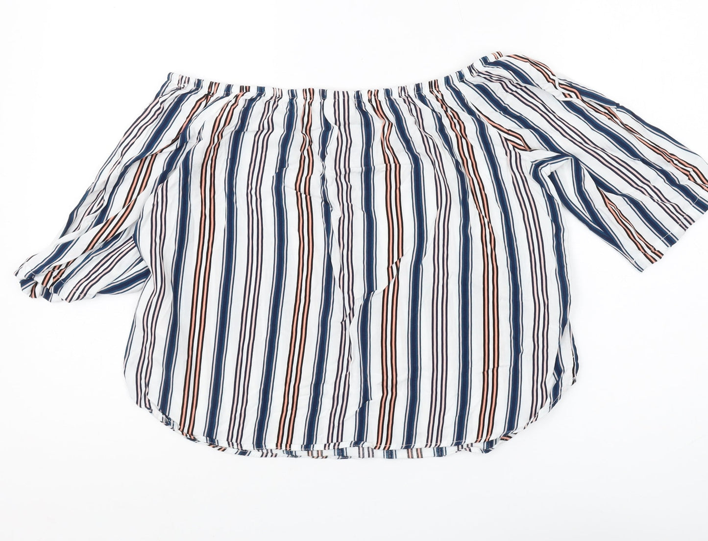 Jacqueline de Yong Women's Multicoloured Striped Blouse