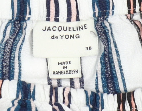 Jacqueline de Yong Women's Multicoloured Striped Blouse