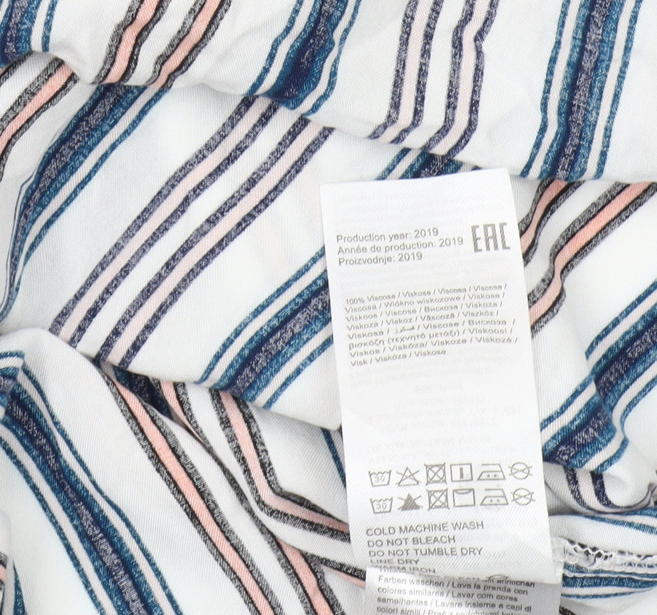 Jacqueline de Yong Women's Multicoloured Striped Blouse