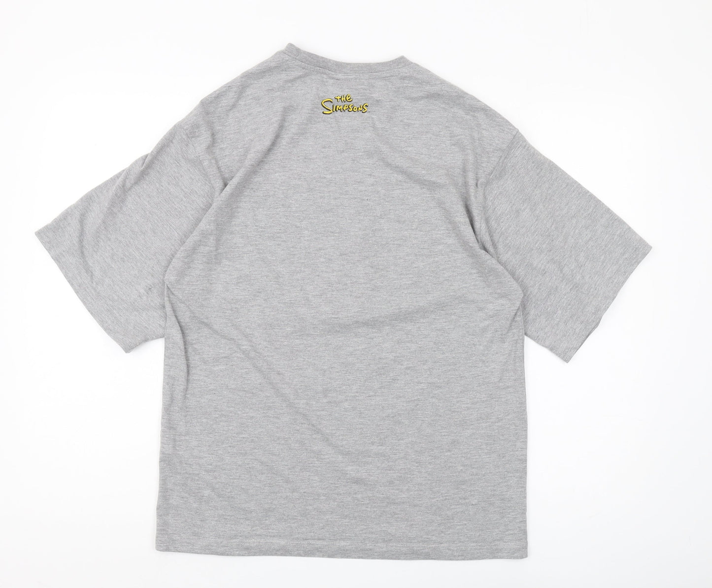 Unisex Adults UK Size 6 ASOS Grey Basic T-Shirt
