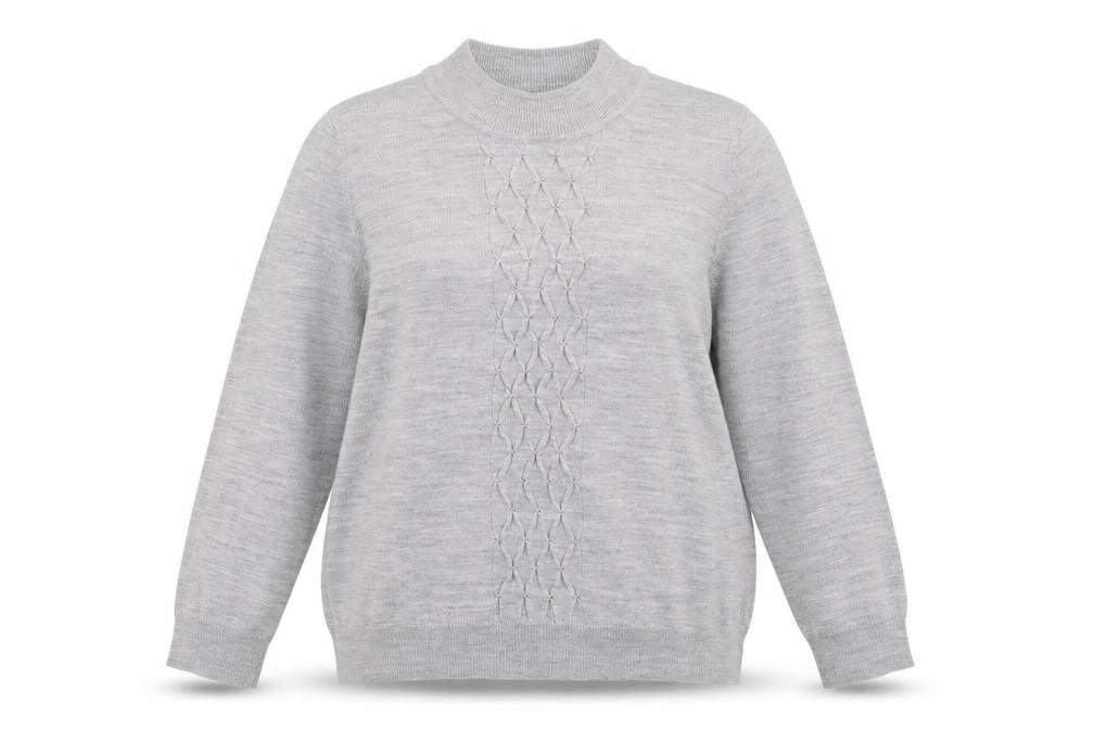 Womens UK Size 18 Eastex Grey  Jumper