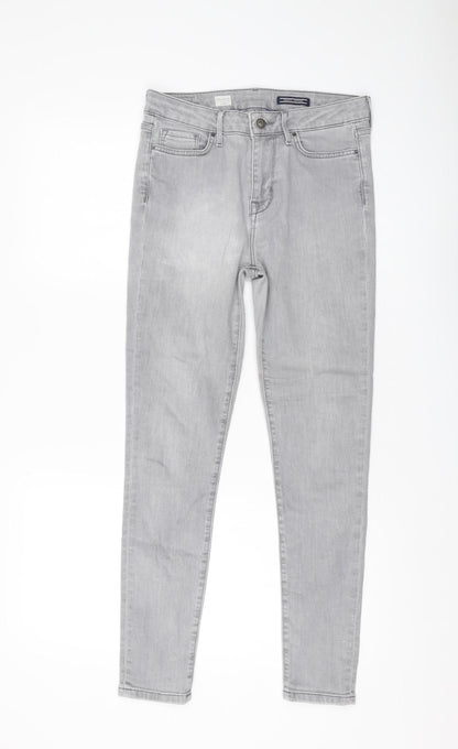 Womens UK Size 30 Tommy Hilfiger Ultra-Slim Fit Skinny Grey Jeans