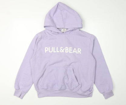 Pacific Republic Unisex Purple Pullover Hoodie L