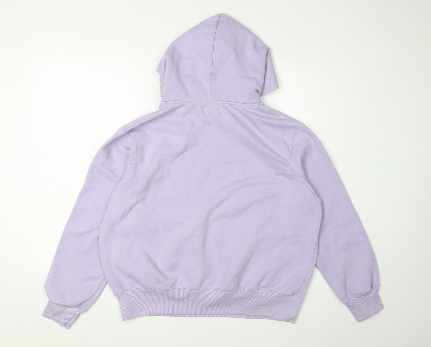 Pacific Republic Unisex Purple Pullover Hoodie L