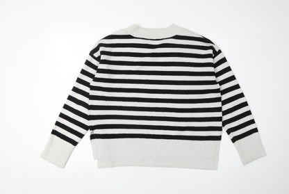 Womens UK Size S Levi's Black Pullover Jumper