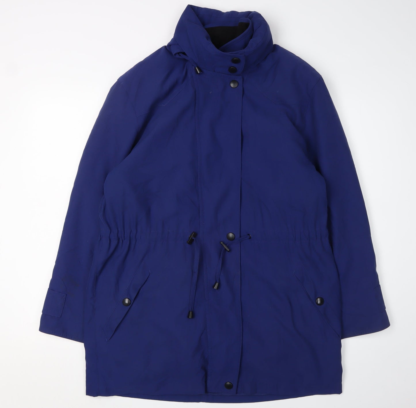 Cloud Nine Women's Blue Parka, Size S, Winter Essential