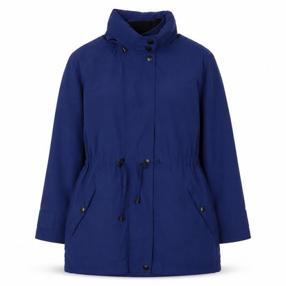 Womens UK Size S Cloud Nine Blue Parka Coat