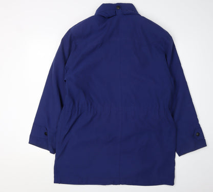 Cloud Nine Women's Blue Parka, Size S, Winter Essential