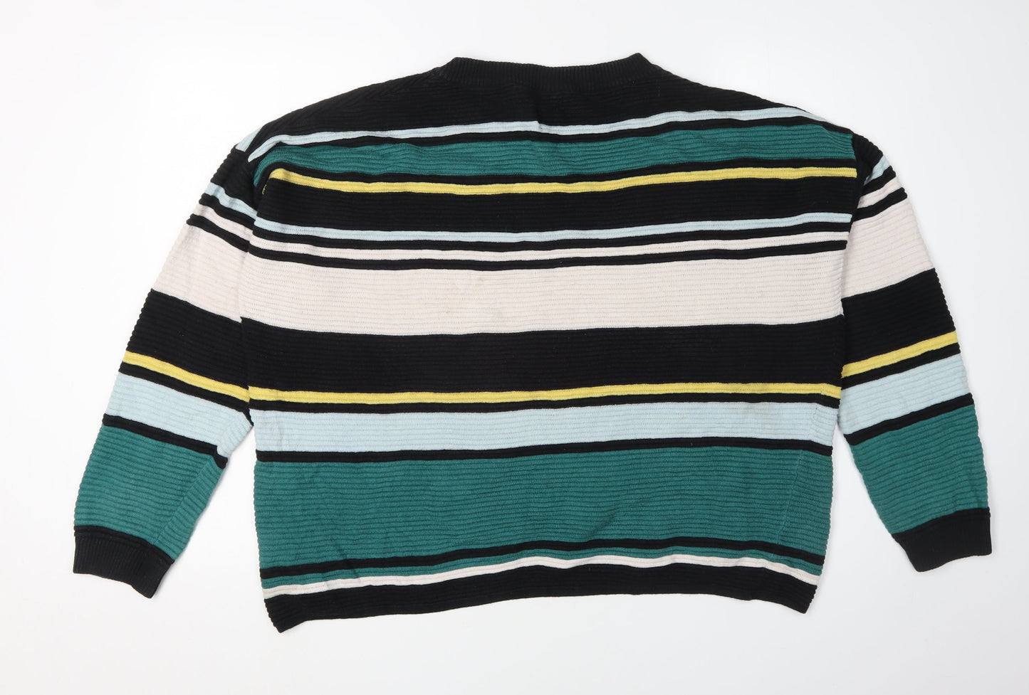 Womens UK Size 12 H&M Multicoloured Pullover Jumper