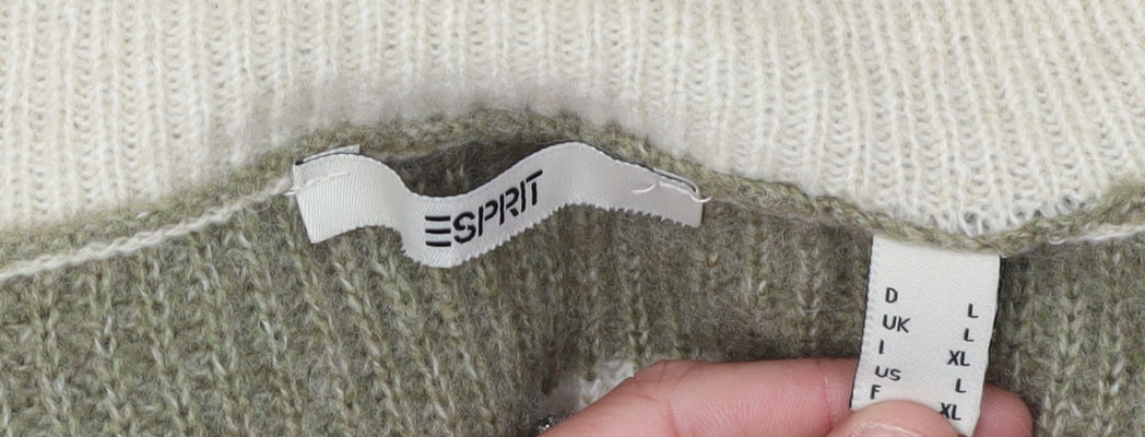 Womens UK Size L Esprit Multicoloured Pullover Jumper