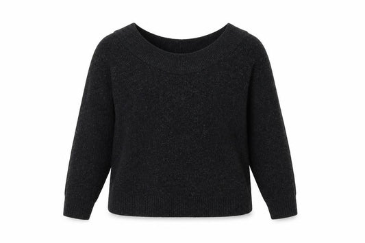 Womens UK Size XL H&M Black Pullover Jumper