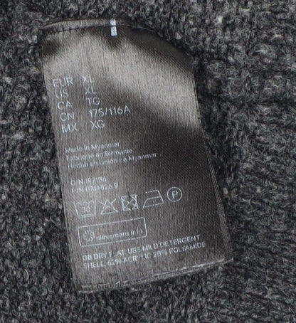 Womens UK Size XL H&M Black Pullover Jumper