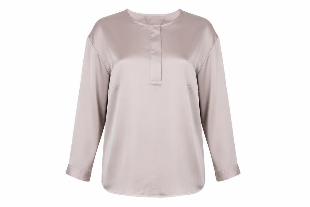 Womens UK Size 8 Marks and Spencer Beige  Blouse