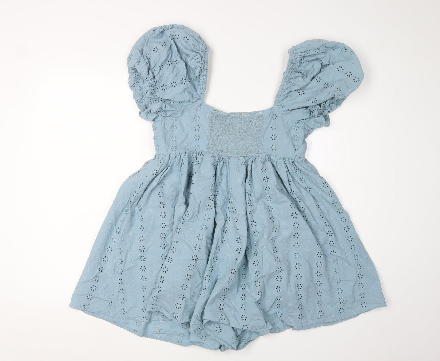 Womens UK Size 10 ASOS One-Piece Blue Playsuit
