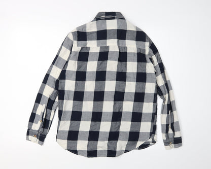 Abercrombie & Fitch Women's Multicoloured Check Button-Up XS