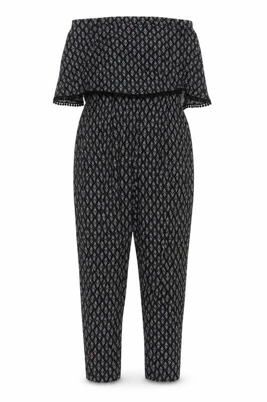 Womens UK Size 10 NEXT One-Piece Black Jumpsuit