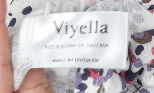 Womens UK Size S Viyella Multicoloured  Blouse