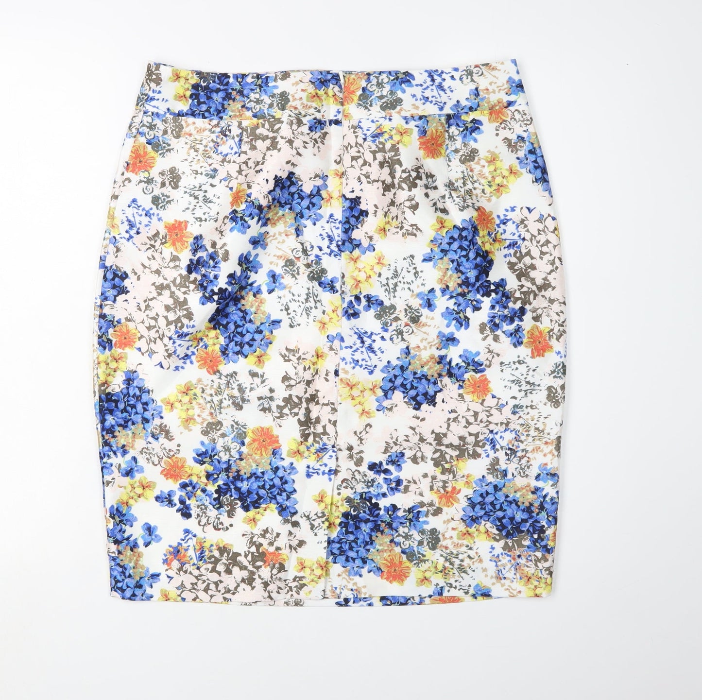 Monsoon Women's Floral Pencil Skirt, Size 12, Multicoloured