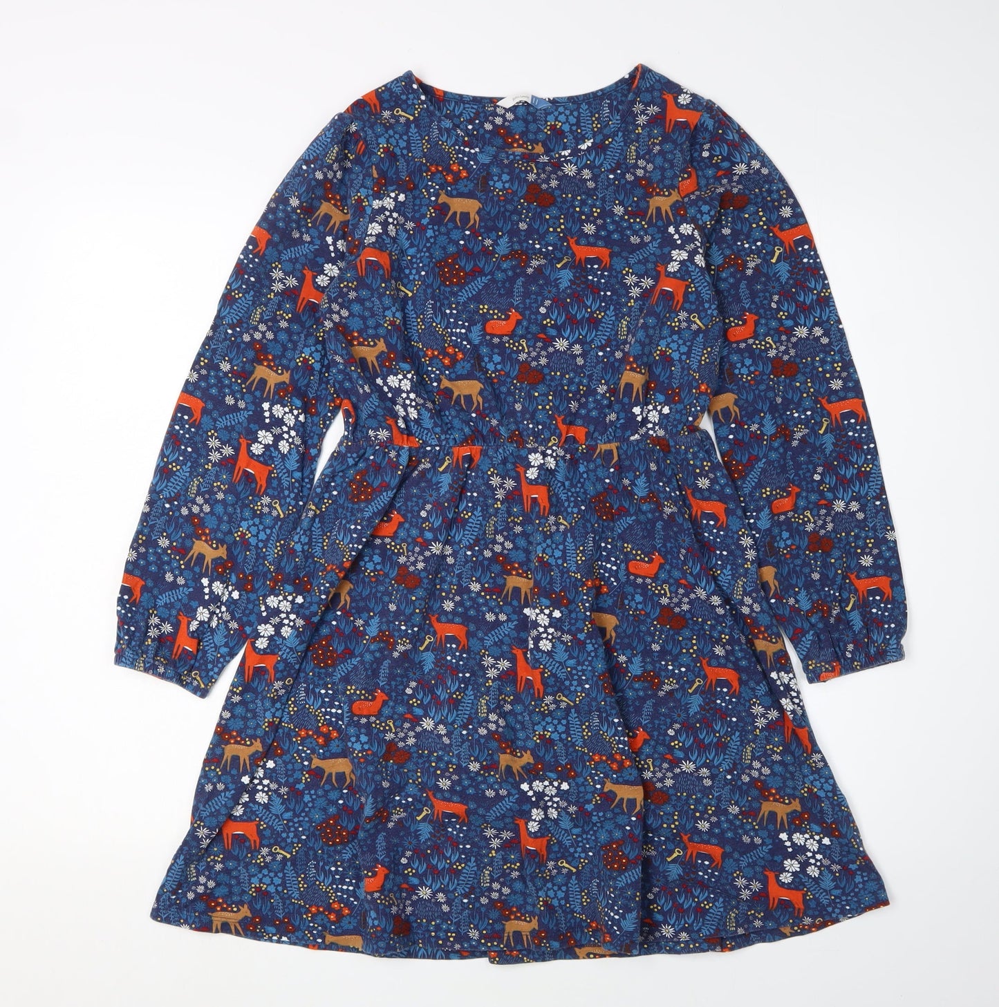 John Lewis Girls Multicoloured A-Line Animal Print Dress