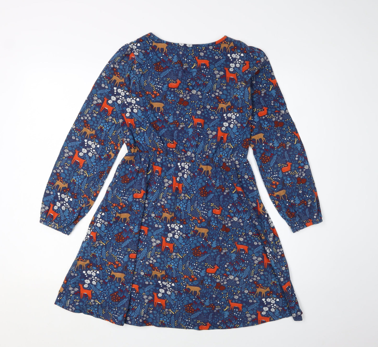 John Lewis Girls Multicoloured A-Line Animal Print Dress