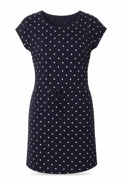 ONLY Women's Black Polka Dot Shift Dress - Size S