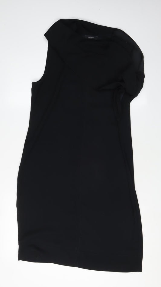 Marks and Spencer Women's Black Sheath Dress Size 12