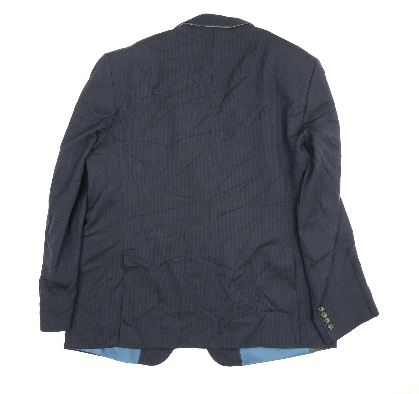 Mens UK Size 44 Marks and Spencer Regular Blue Suit Jacket