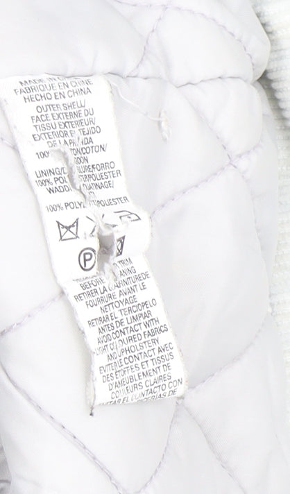 Great Plains Women's White Parka Jacket, Size S