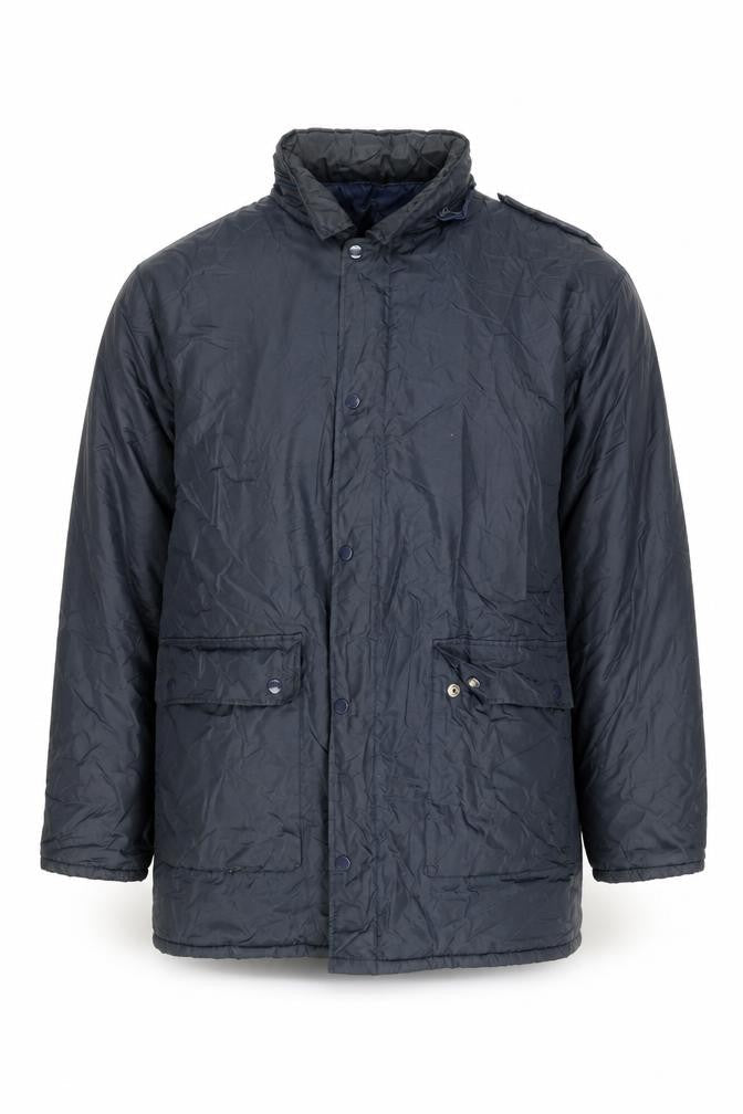 Mens UK Size XL DRI Quality Clothing Black Puffer Jacket