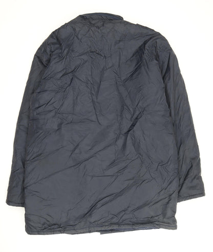 Mens UK Size XL DRI Quality Clothing Black Puffer Jacket