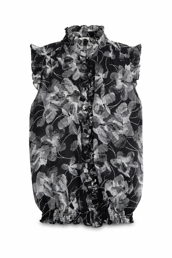 Womens UK Size 10 Koton Black  Blouse