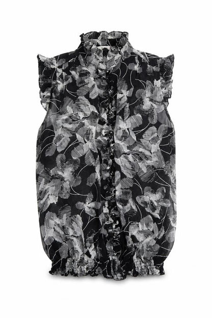 Womens UK Size 10 Koton Black  Blouse