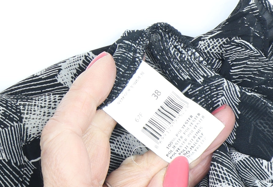 Womens UK Size 10 Koton Black  Blouse