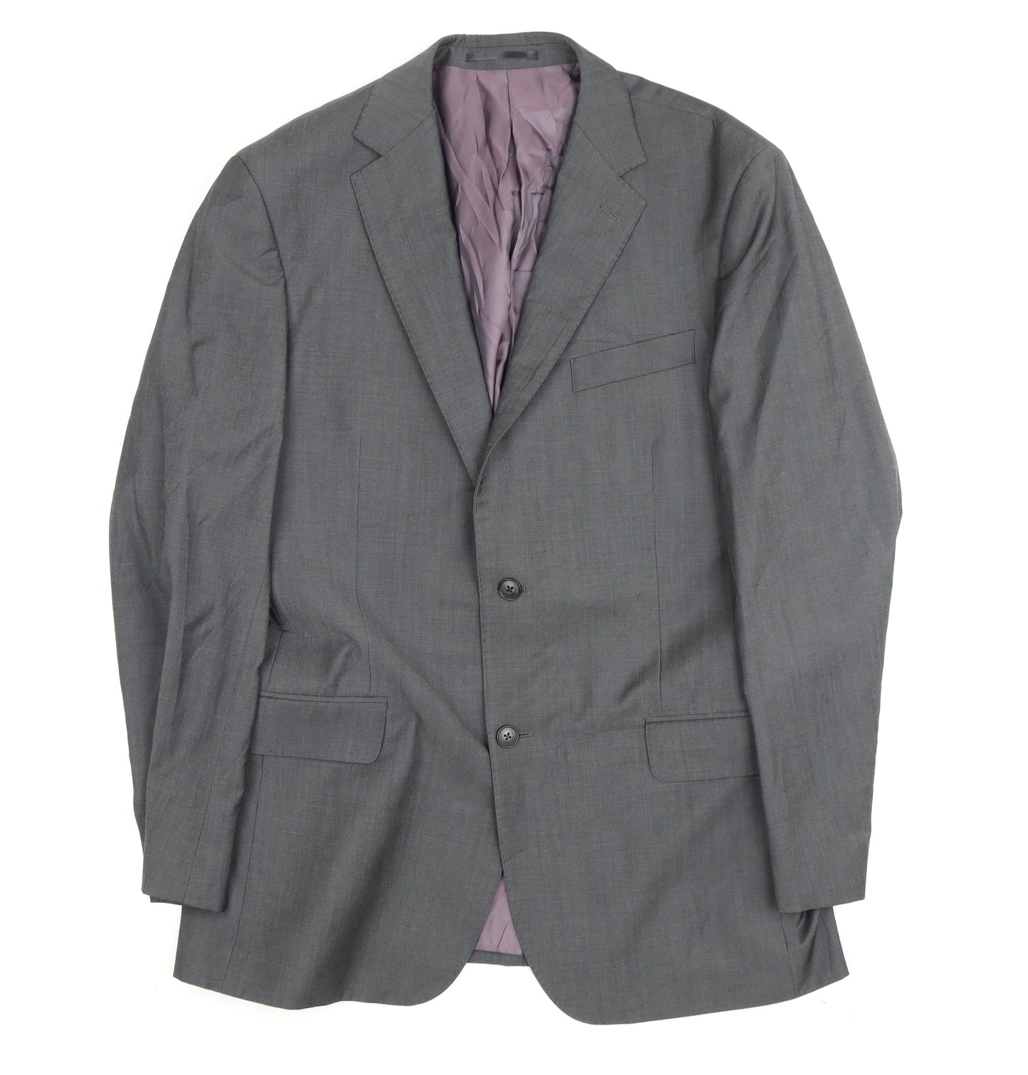 Mens UK Size 43 T.M.Lewin Regular Grey Suit Jacket