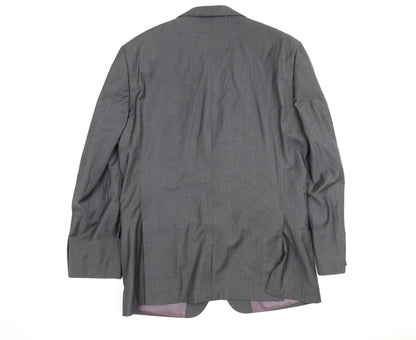 Mens UK Size 43 T.M.Lewin Regular Grey Suit Jacket