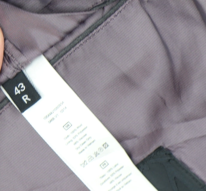 Mens UK Size 43 T.M.Lewin Regular Grey Suit Jacket