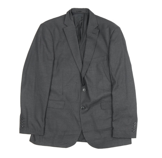 Mens UK Size 42 Moss Esq. Regular Grey Suit Jacket