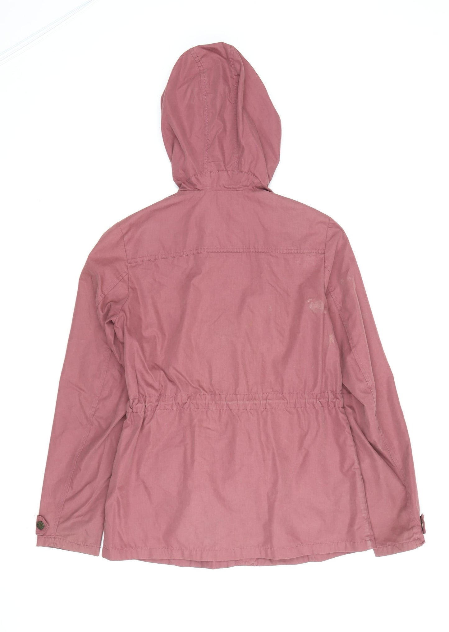 FatFace Women's Pink Parka Jacket Size 12 Regular Fit