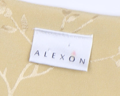 Alexon Women's Yellow Floral Shift Dress Size 8