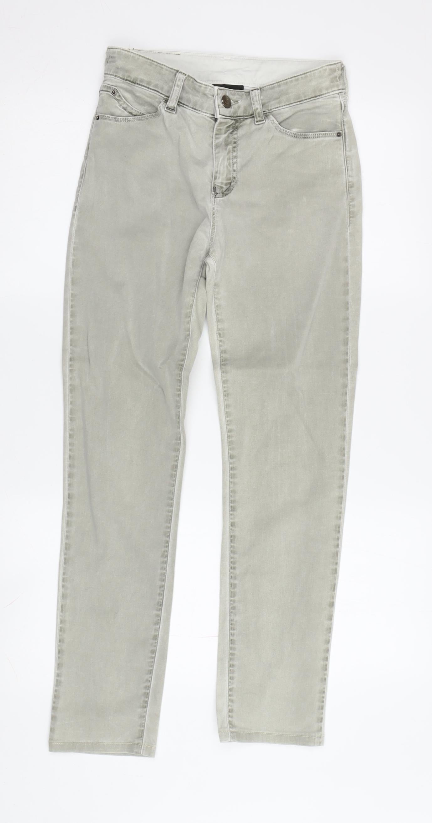 Emporio Armani Women’s Grey Straight Jeans - Size 24