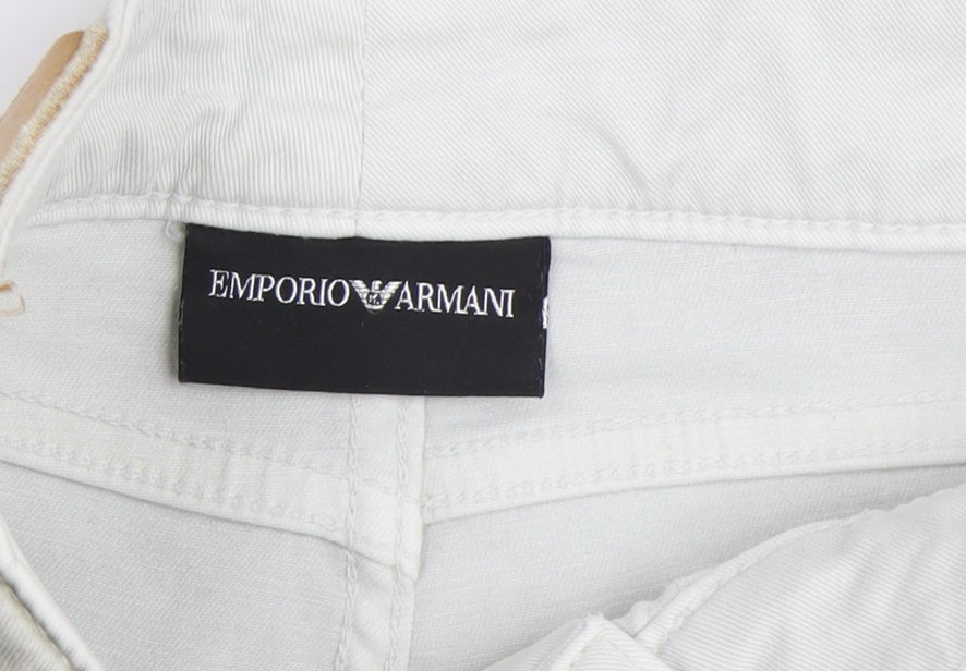 Emporio Armani Women’s Grey Straight Jeans - Size 24
